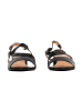 Joia Sandalen mit Riemchenabsatz Schwarz