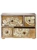 Butlers Butlers Deko-Schrank BALI in Gold