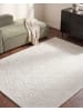 Beliani Kurzflor GANNETT in Weiß - (W) 160 x (L) 230 cm