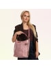 Toscanto Toscanto Beuteltasche, Shopper Leder rosa ca. 41cm