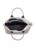 DuDu Jaqueline Handtasche Leder 28 cm pearl grey