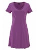 Vivance Active Nachthemd in lila, anthrazit