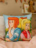 Bibi und Tina Bibi und Tina - Freundschaft -   Dekokissen 30 x 30cm in Mehrfarbig