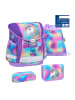 Belmil 4tlg-Set: Schulranzen Rainbow Color in Rose – (H)36 x (B) 32 x (T) 19 cm