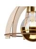 Licht-Erlebnisse Deckenlampe Ø 21 x (H)25 cm in Schwarz Natur