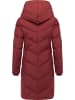 ragwear Steppmantel Natalka Soft YOUMODO in Wine Red