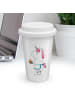 Mr. & Mrs. Panda Tumbler Einhorn Muffin ohne Spruch in Weiß