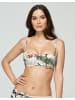 Marc and Andre Bikini Oberteil Flower Touch in Beige