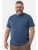 Men Plus Kurzarm T-Shirt in graublau