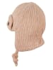 Sterntaler Fliegermütze Strickoptik in beige