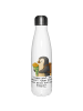 Mr. & Mrs. Panda Trinkflasche Pinguin Pommestüte mit Spruch in Weiß