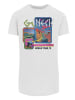F4NT4STIC Long Cut T-Shirt Genesis World Tour 78' in weiß