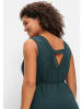 sheego Maxikleid in petrol