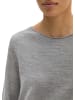 Marc O'Polo Strickpullover slim in Fine Grey Melange