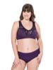 Ulla Popken Entlastungs-BH in aubergine