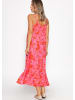 SASSYCLASSY Maxikleid mit Blumenmuster in Pink