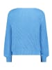 BETTY & CO Strickpullover mit Struktur in Silver Lake Blue