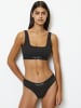 Marc O'Polo Slip Iconic Rib in Schwarz