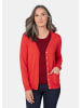 GOLDNER Uni Merino-Cardigan Langarm in rot