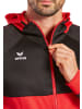 erima Herren Six Wings Trainingsjacke mit Kapuze in rot/schwarz
