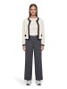 Betty Barclay Grobstrickjacke mit Knopfleiste in Patch Beige/Black