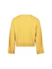 Zero  Pullover mit Trompetenärmeln in Oil Yellow