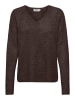 ONLY Strickpullover in Coffee Bean 1