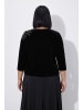 Ulla Popken Shirt in schwarz