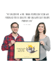 Mr. & Mrs. Panda Fußmatte außen Rabe Sombrero mit Spruch in Gelb Pastell