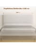 HOMCOM Kopfteil-160L x 10B x 60H cm-Cremeweiß