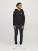 JACK & JONES Junior Kapuzenpullover in Black