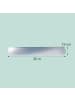 relaxdays 20 x Rasenkante in Silber - (B)100 x (H)15 cm