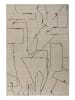 Vivorum Teppich Napoli 536 in creme - rechteckig