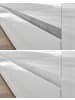 Furn.Design Kommode Hochglanz weiß, Highboard 100 x 112 cm mit Soft-Close