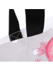 Mr. & Mrs. Panda Tote Bag Axolotl Hurra ohne Spruch in Grau Pastell