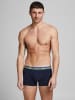 Jack & Jones Set 10er Pack Trunks Boxershorts Stretch Unterhose in Grau