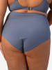 SugarShape Bikini-High-Waist-Panty Valencia in blue-grey swim