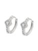 NAEMI Women Earrings in Silver