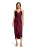 Vera Mont Abendkleid mit Raffung in Deep Dahlia