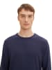 Tom Tailor Pullover BASIC CREW NECK in Blau