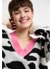 myMo Damen Strickpullover in Weiss