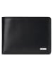 Redolz Leather Essentials QF Geldbörse RFID Leder 12 cm ausklappbar classic black
