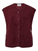 Pieces Weste in Tawny Port
