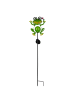 näve LED Solarleuchte "FROGGY" in grün - (L)20.5 cm x (B)8 cm x (H)90 cm