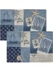 Sander Baumwollmischung, Gewebt, Gobelin Tischset 2er-Pack Sailor Patch in Sailor Patch