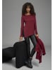 Bruno Banani Strickpullover in dunkelrot