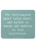 Mr. & Mrs. Panda Maus Pad Spruch Leichtigkeit und Vertrauen mit ... in Meeresbrise