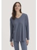 Hessnatur Longsleeve in schieferblau