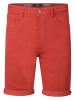 Petrol Industries Jackson Farbige Denim-Shorts Sungreet in Rot