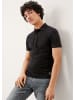 QS Polo-Shirt in 9999_schwarz